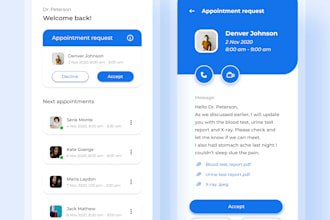 create intuitive UX flows and modern UI designs for web and mobile apps