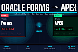 migrate oracle forms to oracle apex with zero data loss