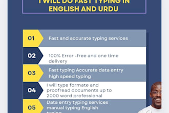 do fast typing in english and urdu