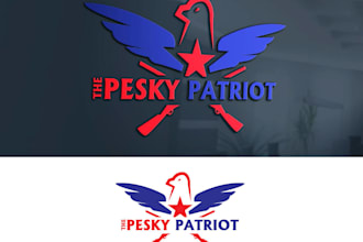 design eye catching patriot logo for your business
