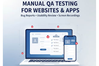 do manual testing and bug reporting