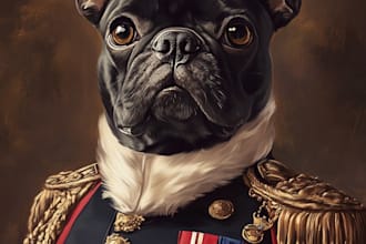 do coloufull pop art for your pet or favorite animal