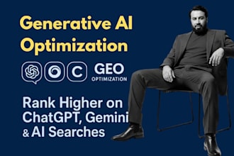 optimize monthly website GEO SEO aeo, local and off page backlink