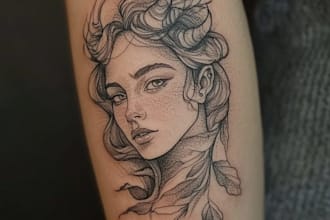 design custom tattoo , tattoo sleeve