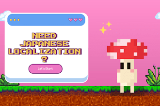 localize your indie game into natural japanese