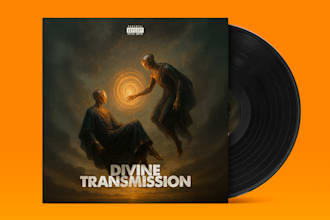 design a minimalist concept album cover for indie music