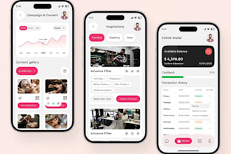 develop custom salon booking app, beauty salon app, spa app for your business