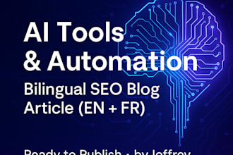 write a bilingual SEO article on ai and automation trends
