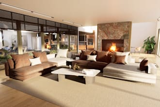 create photoreal 3d interior renders and a walkthrough