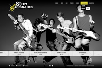 develop a high quality music website tailored for artists and producer