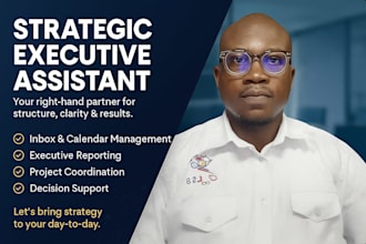 be your strategic virtual assistant and operations support