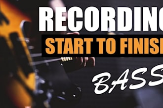 record professional guitar, mandolin, ukulele, and bass tracks for your song