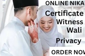 conduct your online nikah as per islamic guidelines