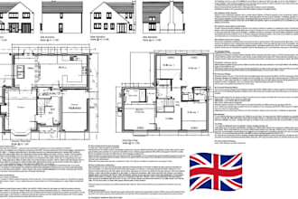 do UK building regs plans structural design and reports for lofts and extension