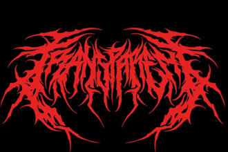 design a brutal and extreme death metal logo