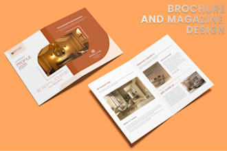 design brochure , bifold brochure and trifold brochure