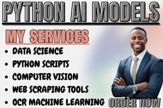 python ai models web scraper bot ocr machine learning python script data science