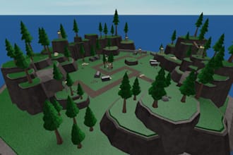 roblox game map, roblox scripter, game asset, roblox simulator, build game art