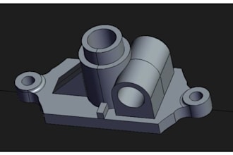 make 3d model, 2d drawings in catia, nx, creo