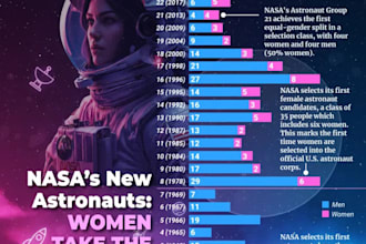 create infographic and data visuals for web and reports
