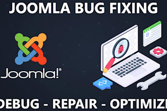 fix any bug on your joomla