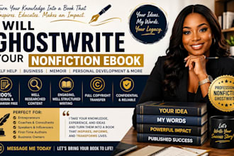 ghostwrite your nonfiction ebook
