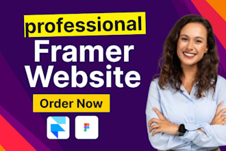 design responsive framer website, convert figma to framer