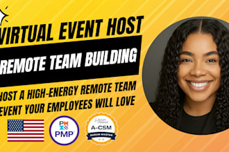 host a virtual team building event for your remote team