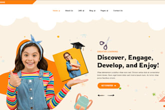 build wordpress lms elearning website with learndash tutorlms thinkific kajabi