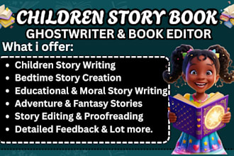 edit children story book kids story proofreader children book writing ebook