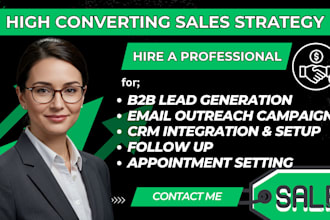 be your high ticket sales closer sales representative salesperson b2b sdr