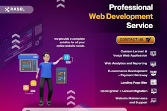 laravel vuejs web developer
