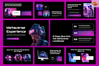 redesign powerpoint presentation, polish revamp canva slides, update pitch deck