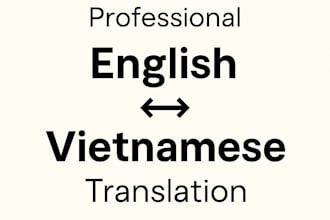 translate english and vietnamese accurately
