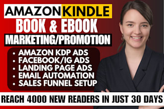 amazon kindle ebook promotion, medical thriller, horror book marketing, KDP ads