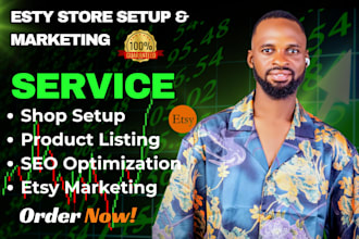 set up etsy shop etsy listing etsy seo etsy marketing for etsy sales