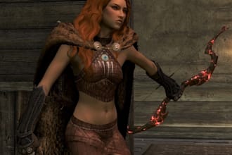 do custom armor weapons or characters for skyrim fallout 4 with dark soul3 bg3