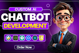 develop custom ai chatbot with ai integration for website