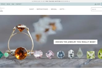 jewelry shopify store handmade bracelets engagement rings dropshipping store