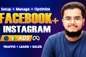 set up and manage facebook ads campaign, instagram ads, meta ads campaigns