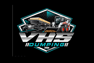 create awesome and gorgeous skid steer and dump trailer logo design