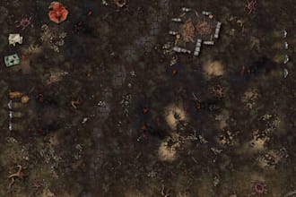 create a dungeonmap for your tabletop game
