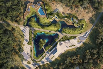 produce high quality 2d masterplans and 3d aerial visualizations