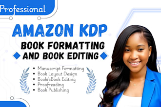 do book formatting, ebook layout design, book editing, KDP manuscript formatting