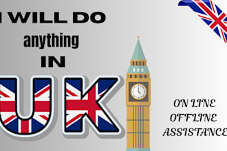 do anything in united kingdom offline and online virtual assistance