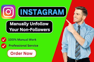 manually unfollow your instagram non followers