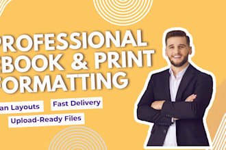 kindle ebook formatting for amazon KDP clickable toc print ready PDF