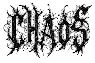 design a bold and professional rock band logo