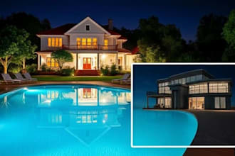 do real estate and hotel photo editing, retouch, hdr blending, fast turnaround