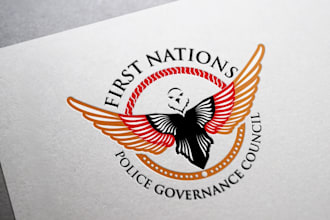 create a beautiful vintage government logo design